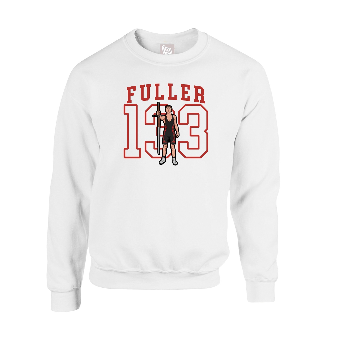 Fleece Crew — Shirsey in White