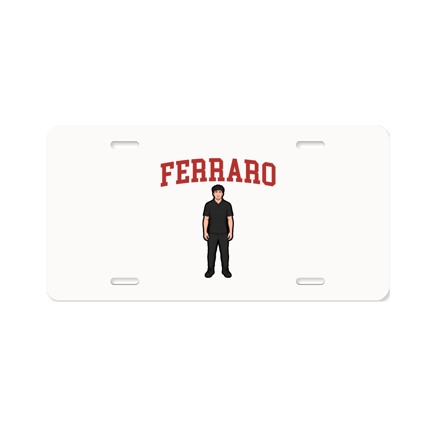 License Plate — Shirsey in Classic