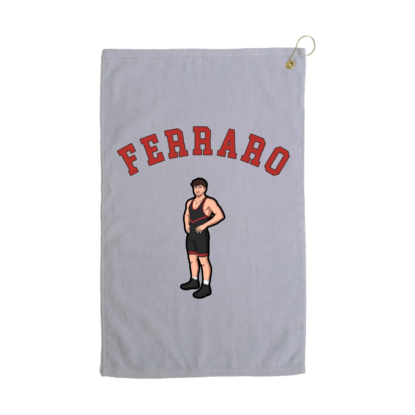 Golf Towel — Shirsey Arch in Grey