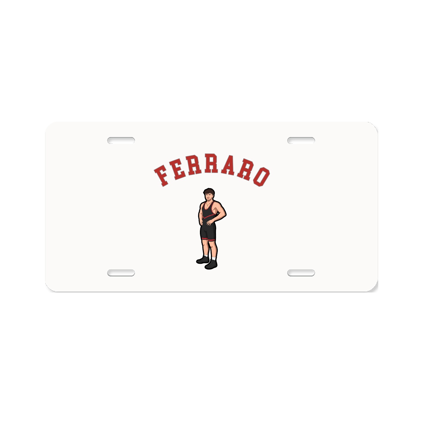 License Plate — Shirsey Arch in Classic