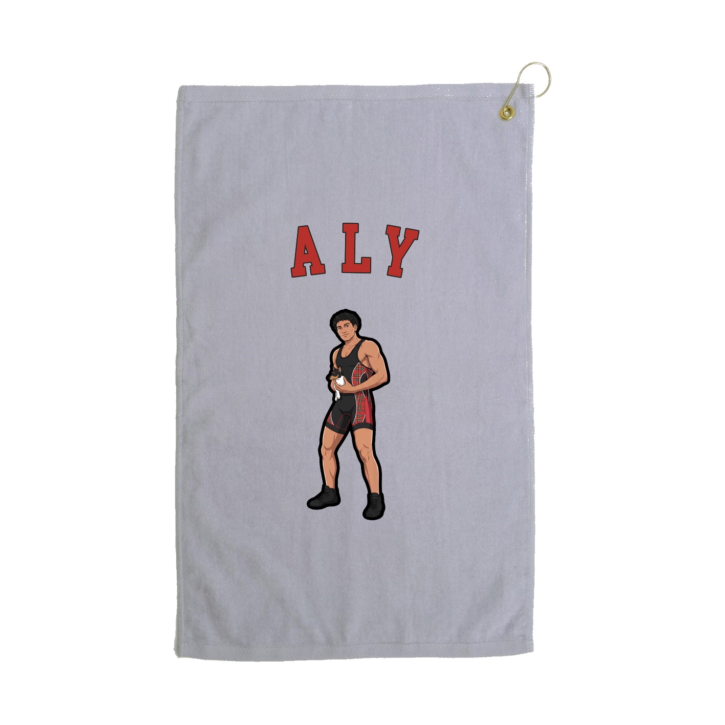 Golf Towel — Shirsey Arch in Grey