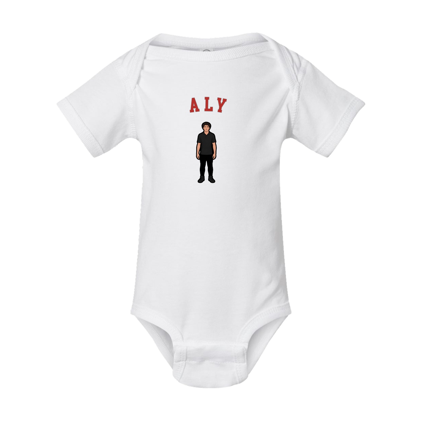 Baby Onesie — Shirsey Arch in White