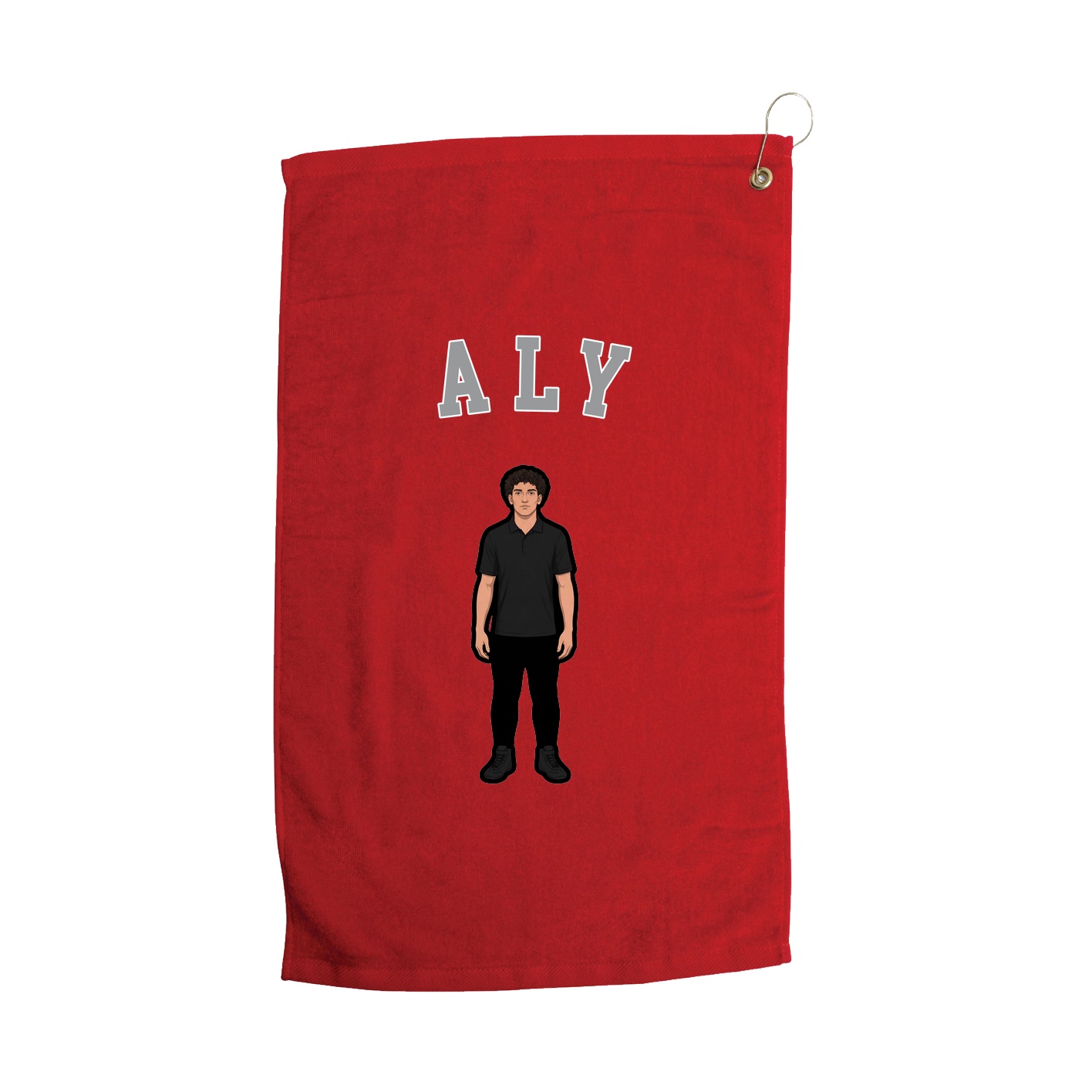 Golf Towel — Shirsey Arch in Red