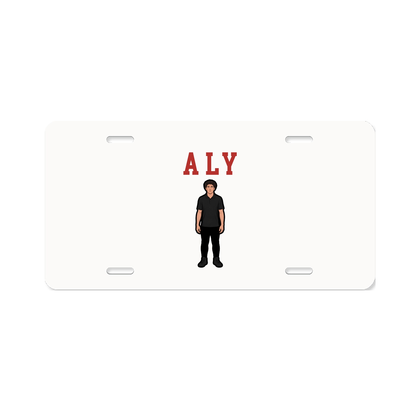 License Plate — Shirsey in Classic