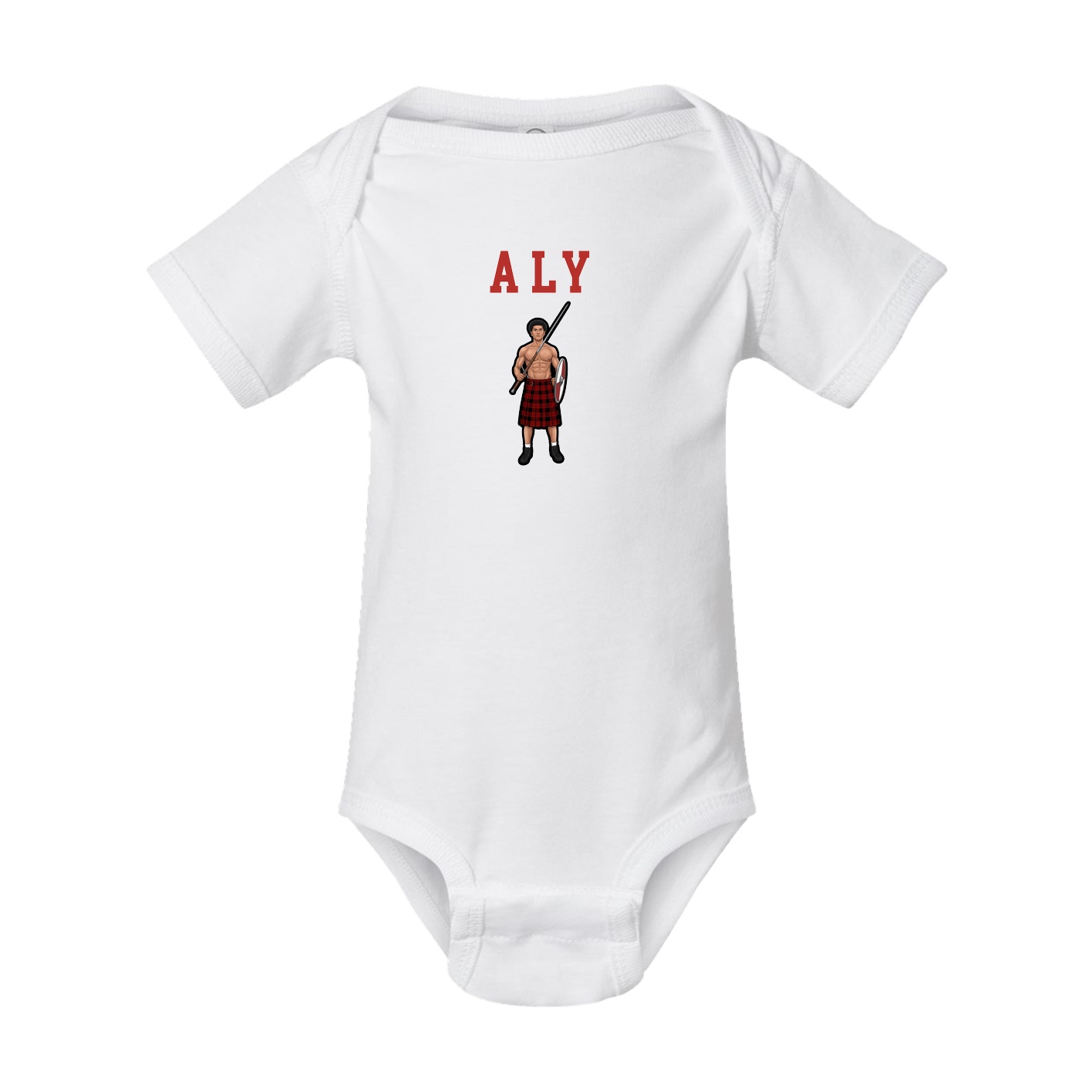 Baby Onesie — Shirsey in White
