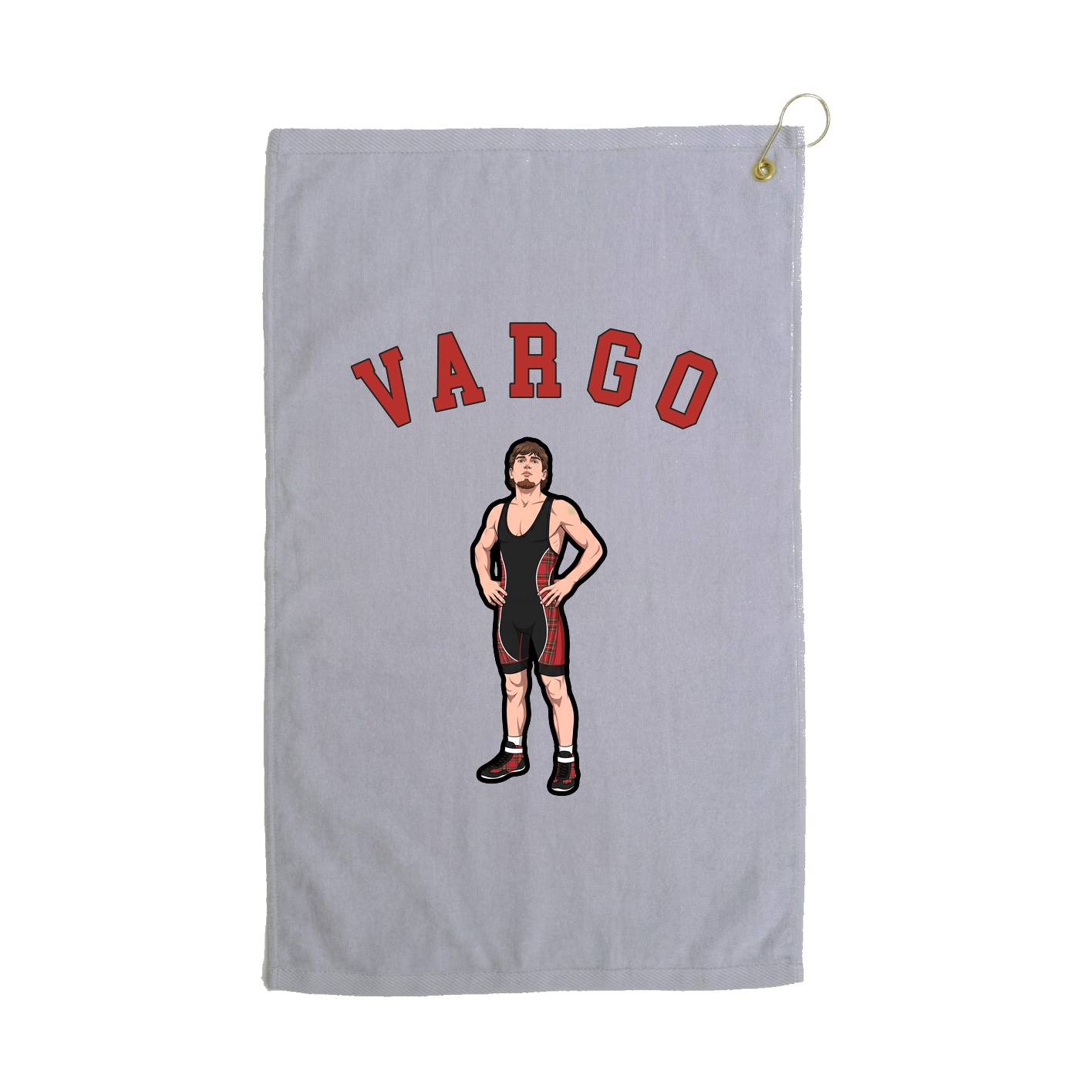 Golf Towel — Shirsey Arch in Grey