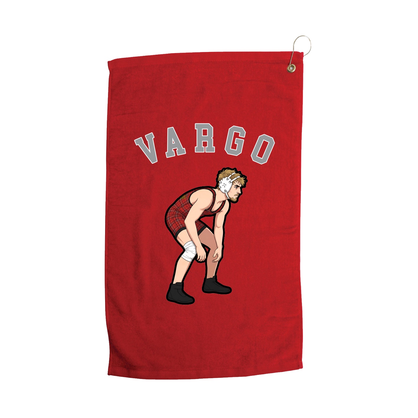 Golf Towel — Shirsey Arch in Red