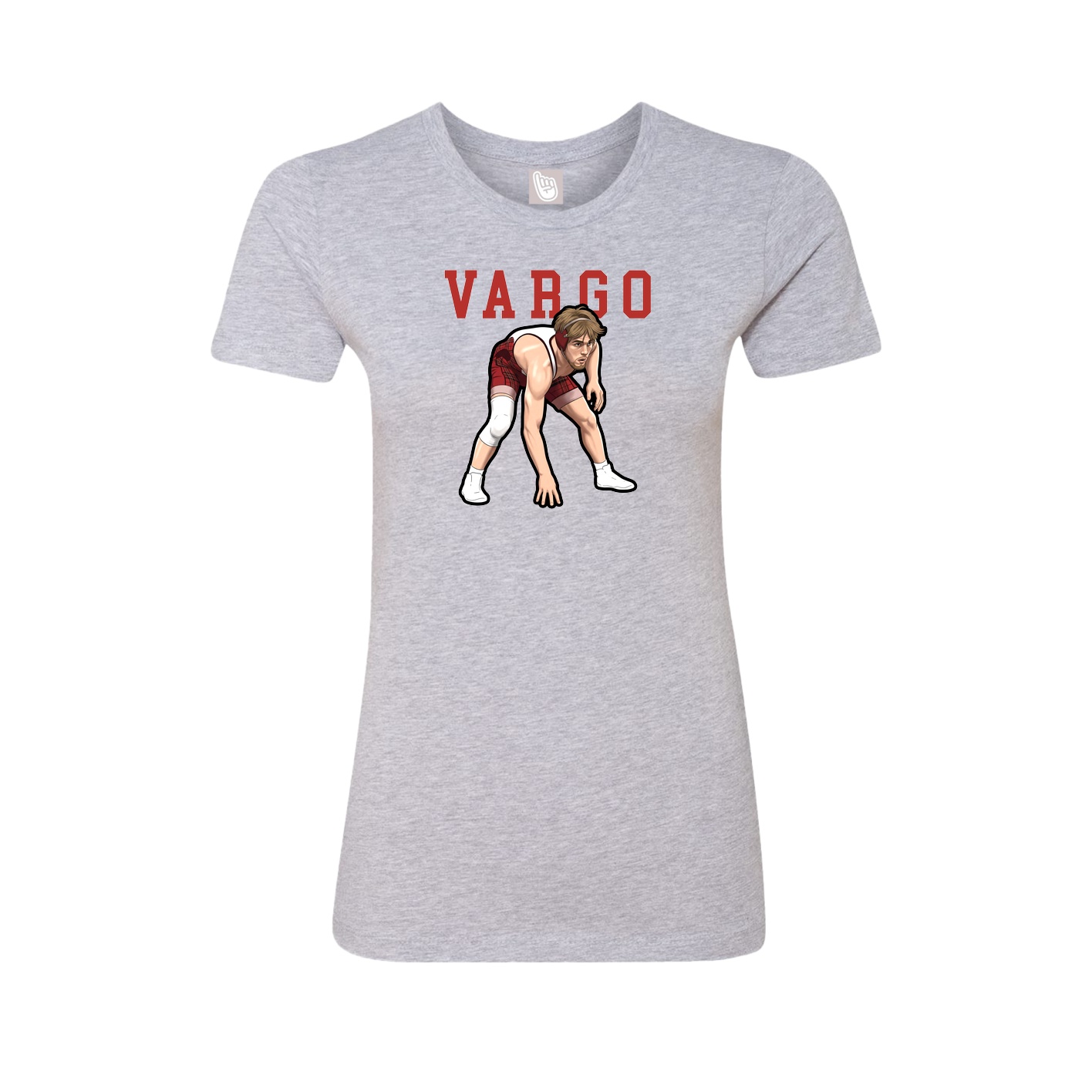 Fitted Women's Tee — Shirsey in Grey