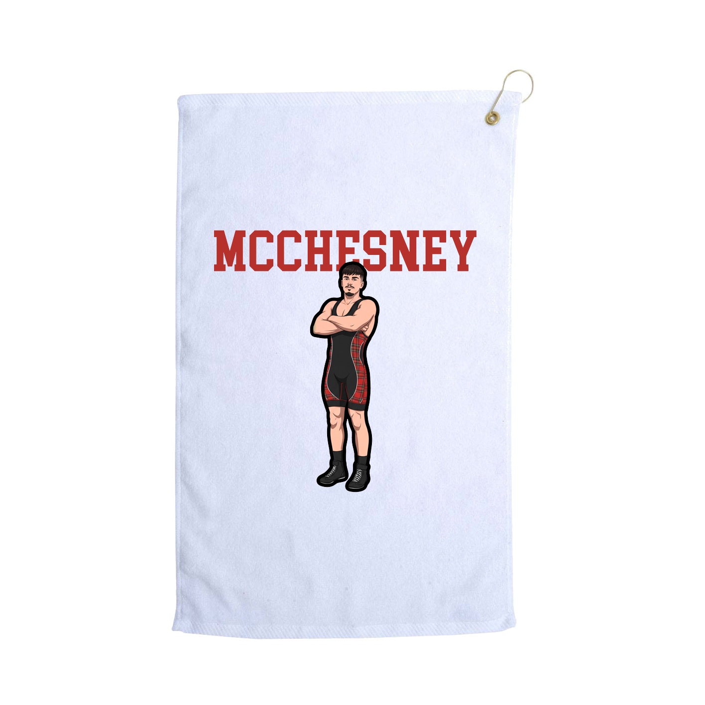 Golf Towel — Shirsey in White