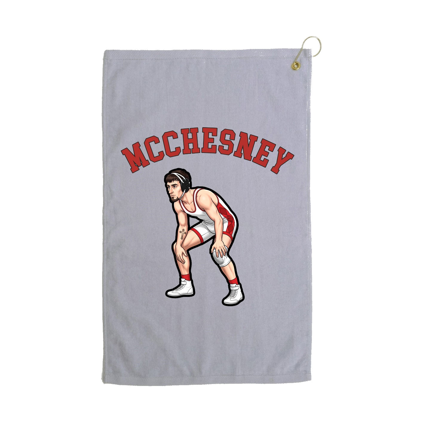 Golf Towel — Shirsey Arch in Grey