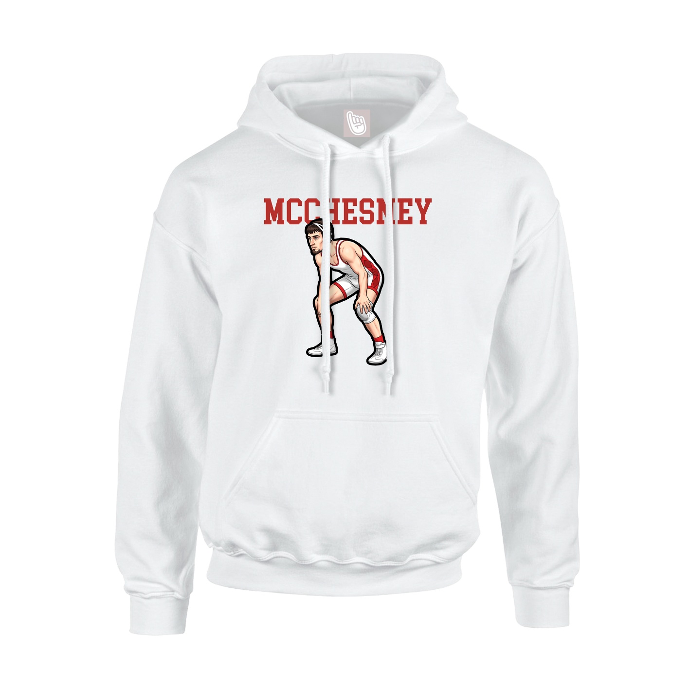 Hoodie — Shirsey in White
