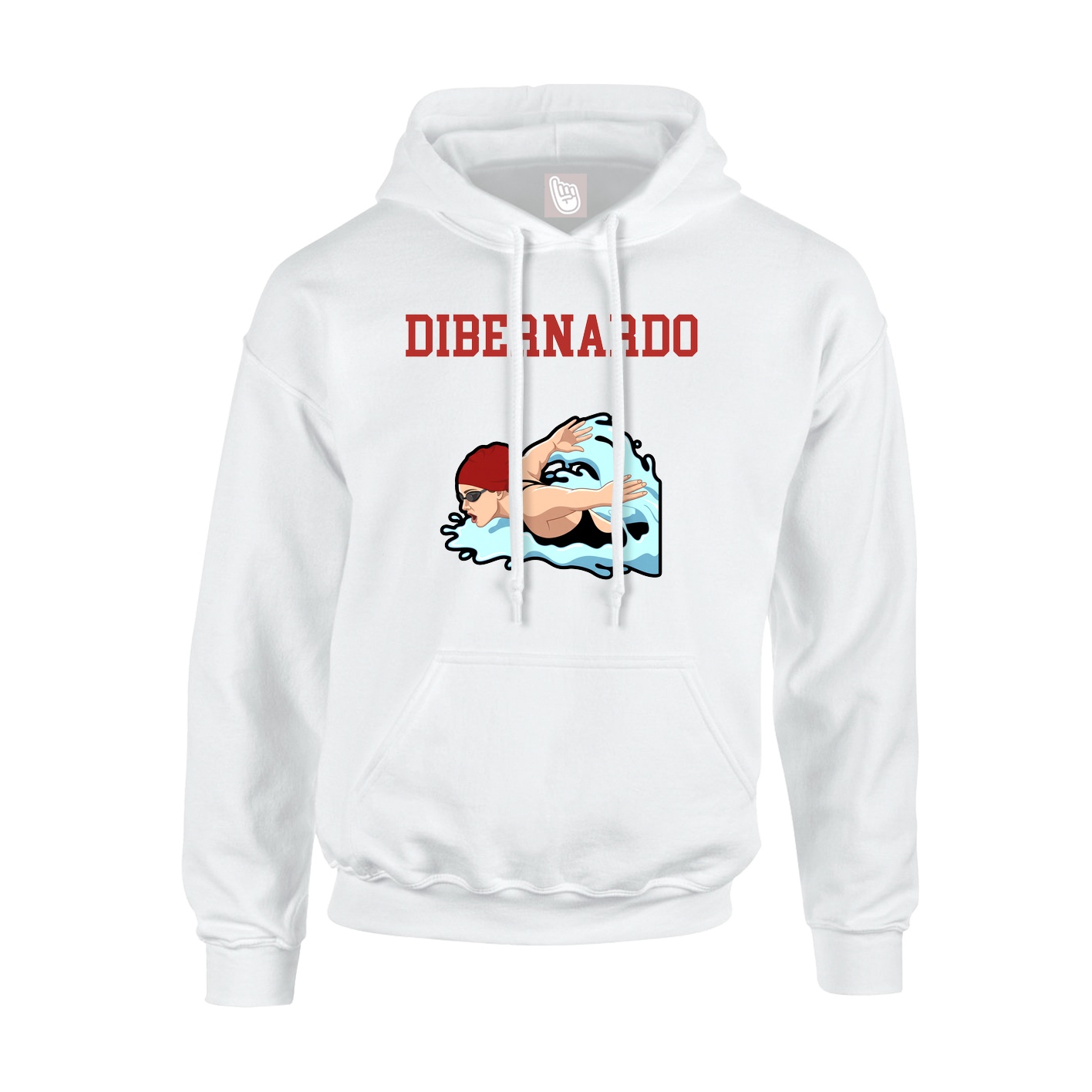 Hoodie — Shirsey in White