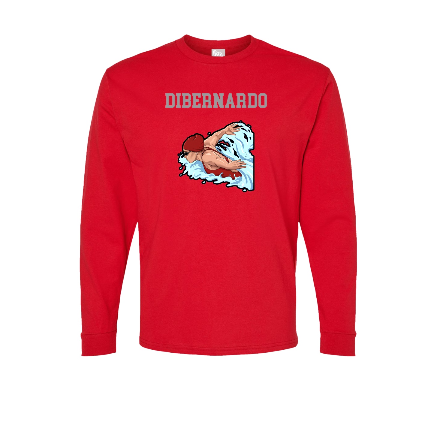 Long Sleeve Tee — Shirsey in Red