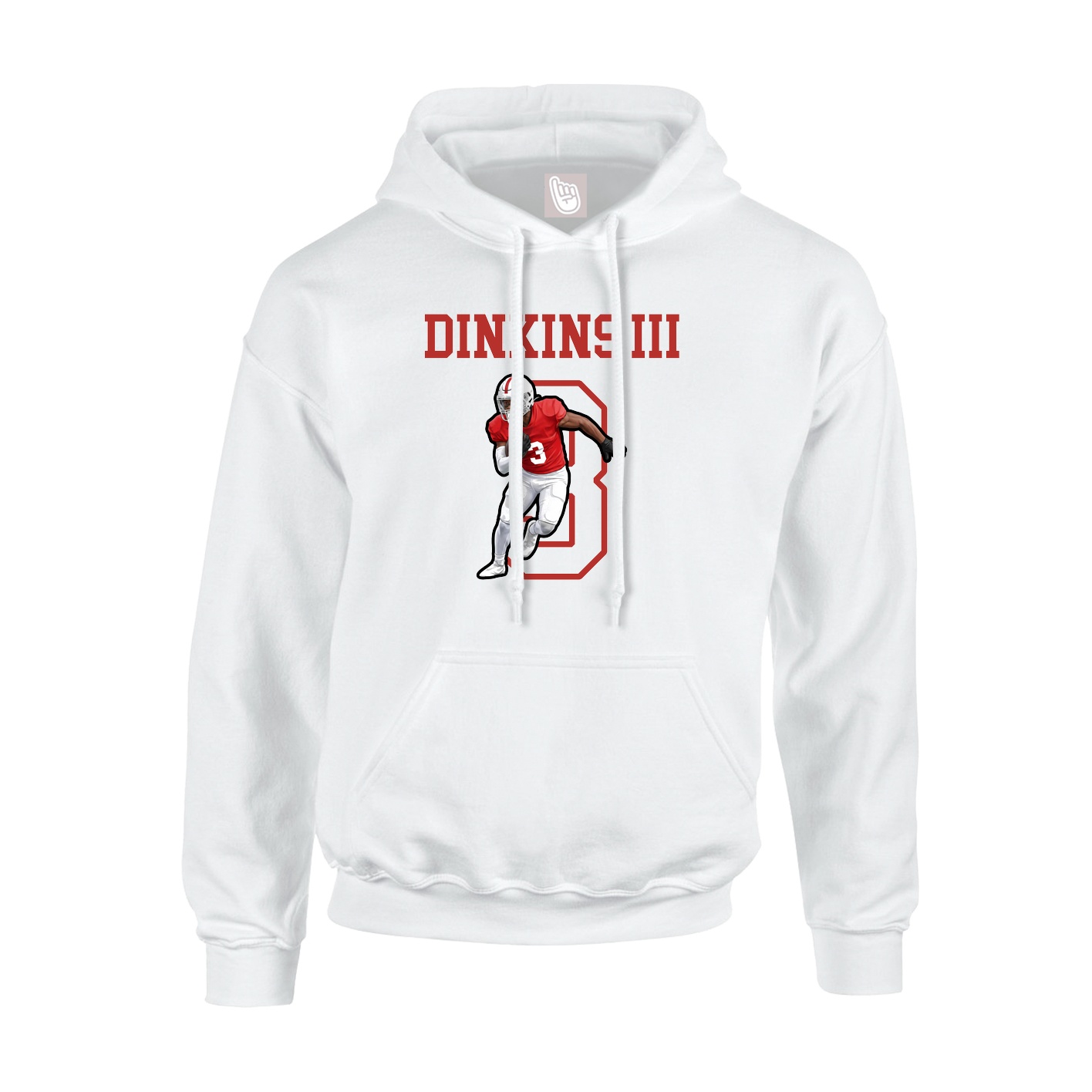 Hoodie — Shirsey in White