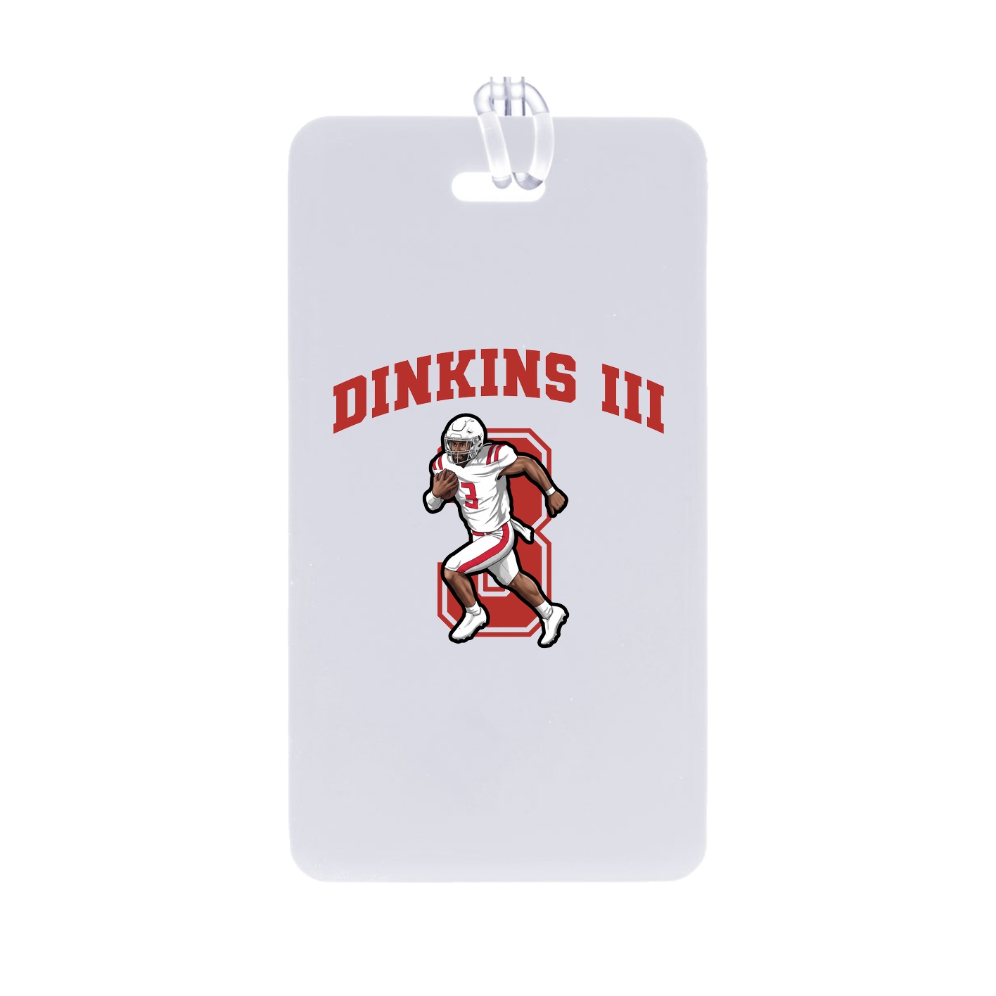 Bag Tag — Number in Classic