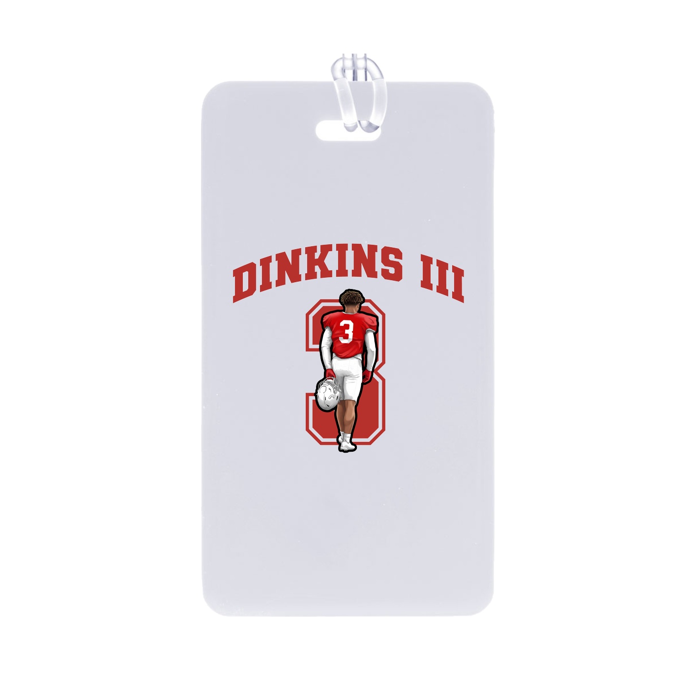 Bag Tag — Number in Classic