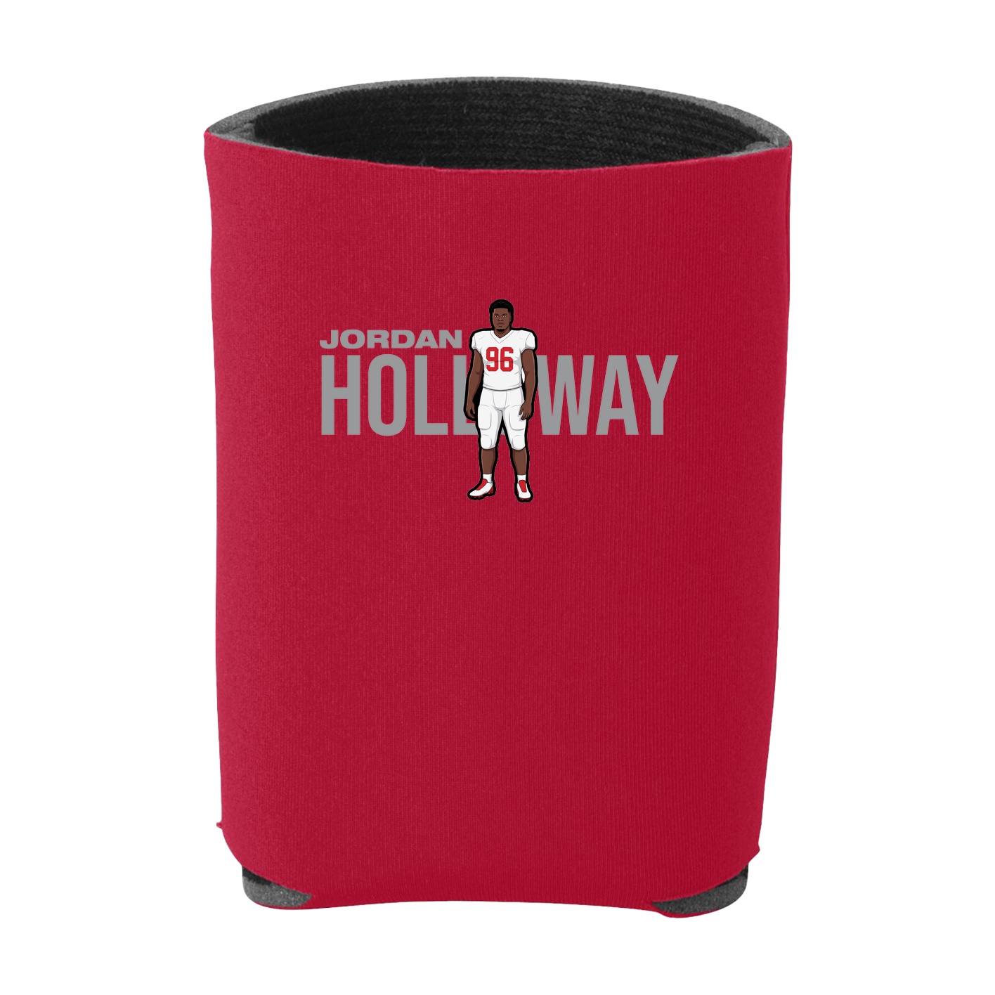 Can Holder — Player Name in Red