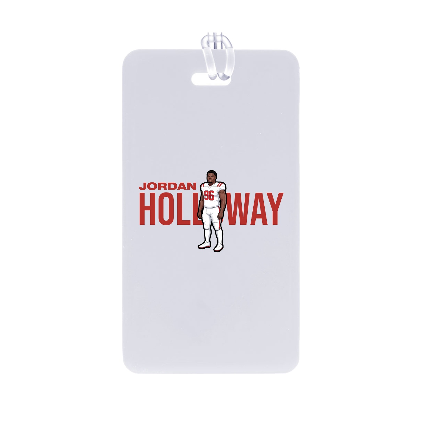 Bag Tag — Player Name in Classic