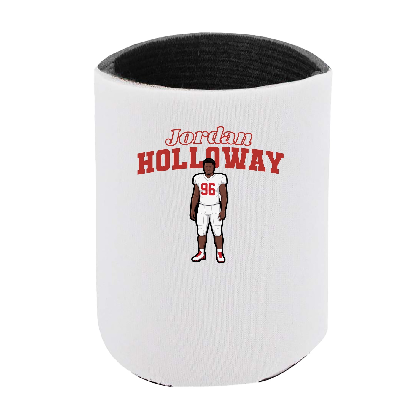 Can Holder — Name Arch in White