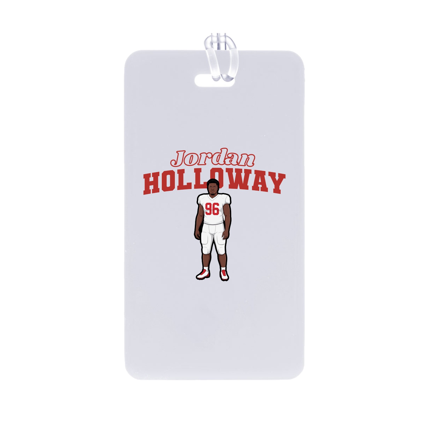 Bag Tag — Name Arch in Classic