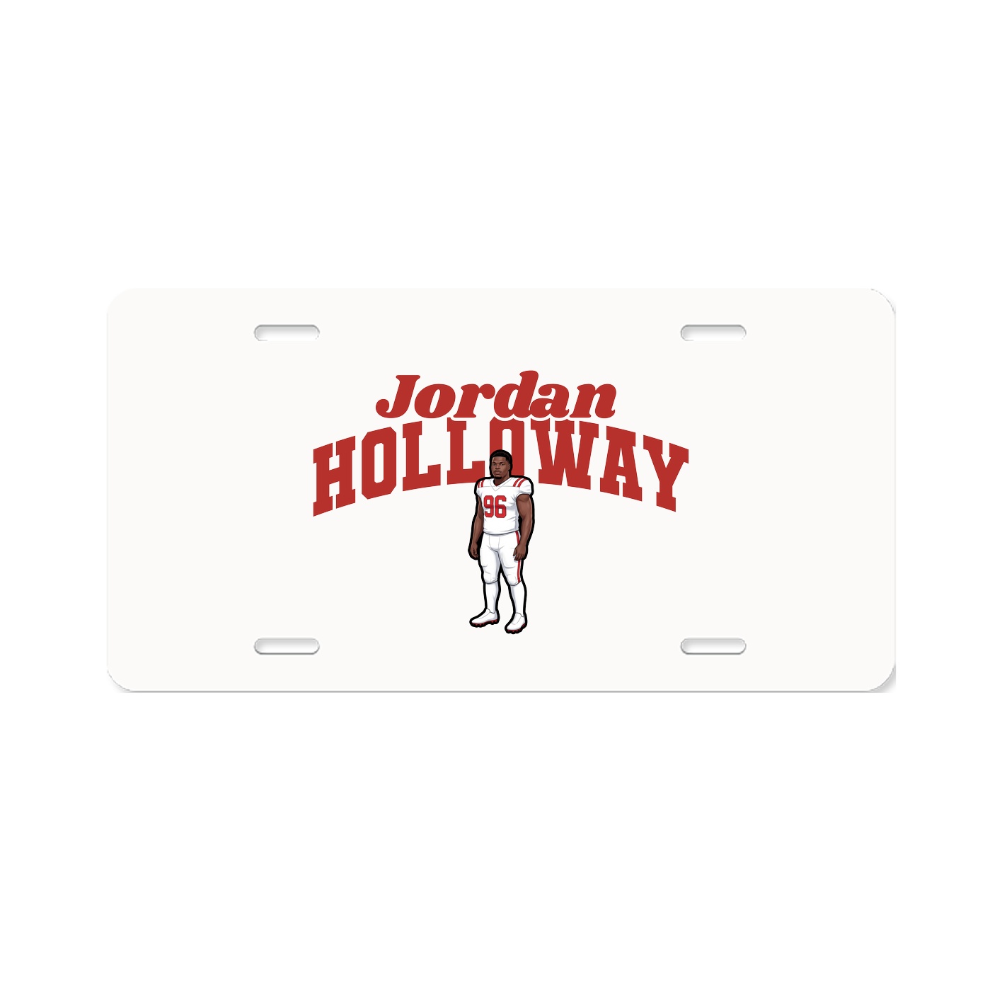 License Plate — Signature Arch in Classic