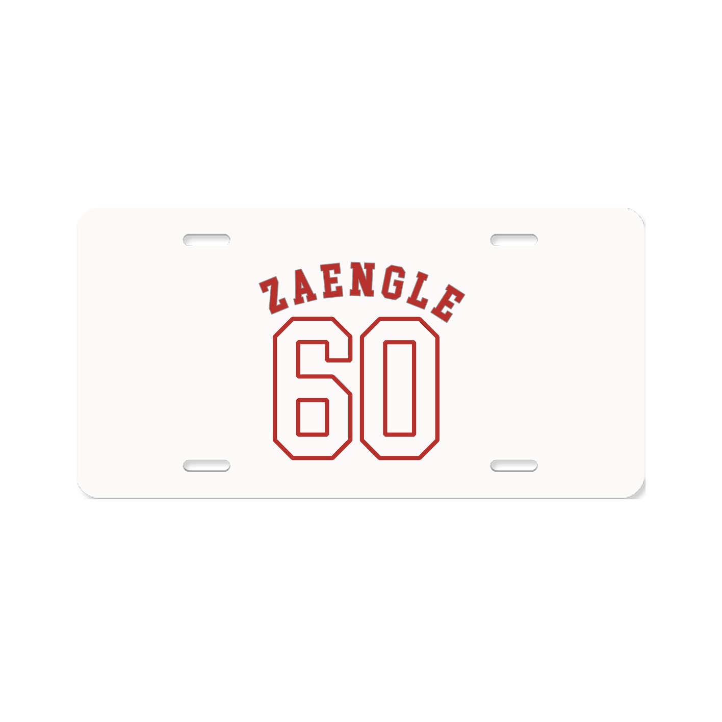 License Plate — Shirsey Arch in Classic