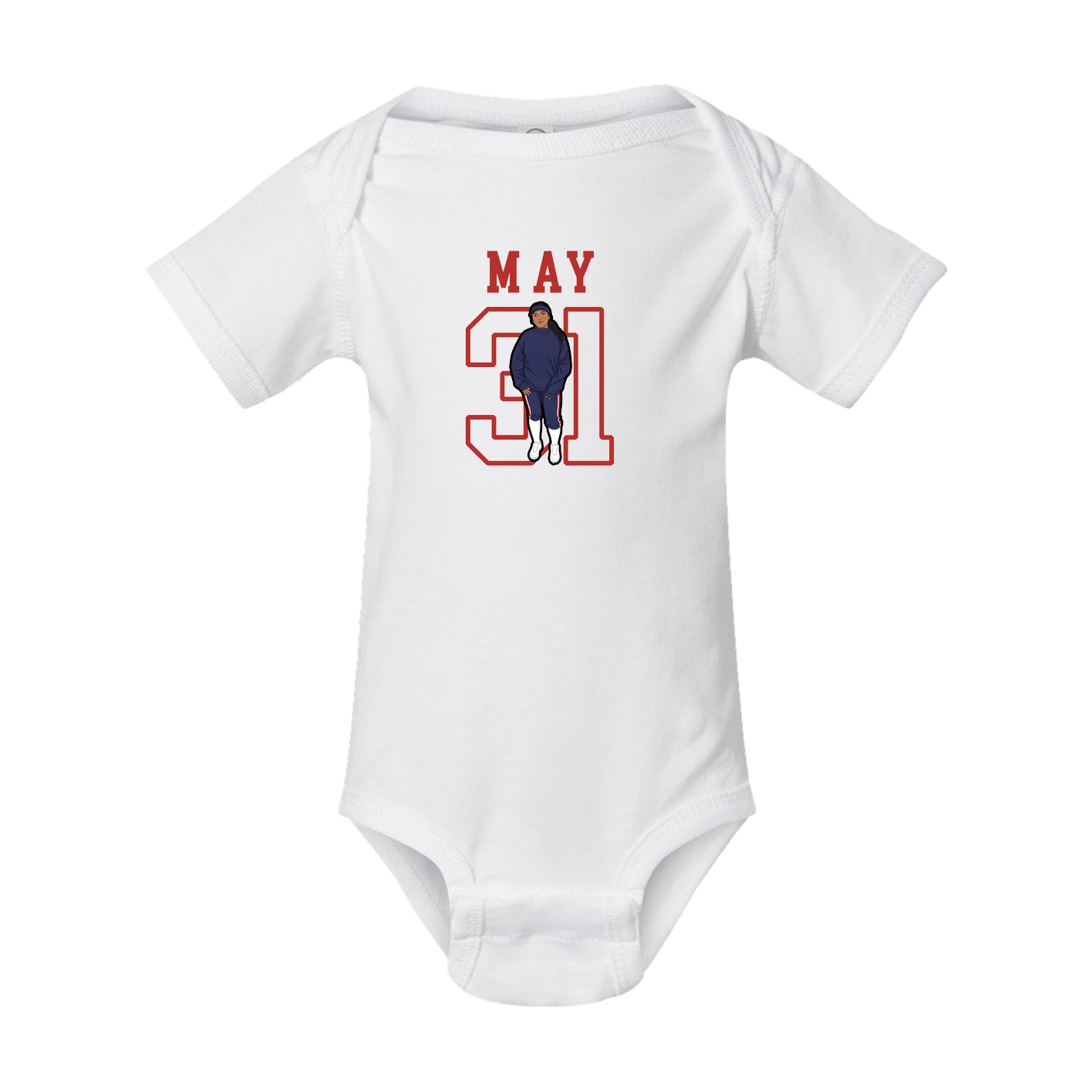 Baby Onesie — Shirsey in White