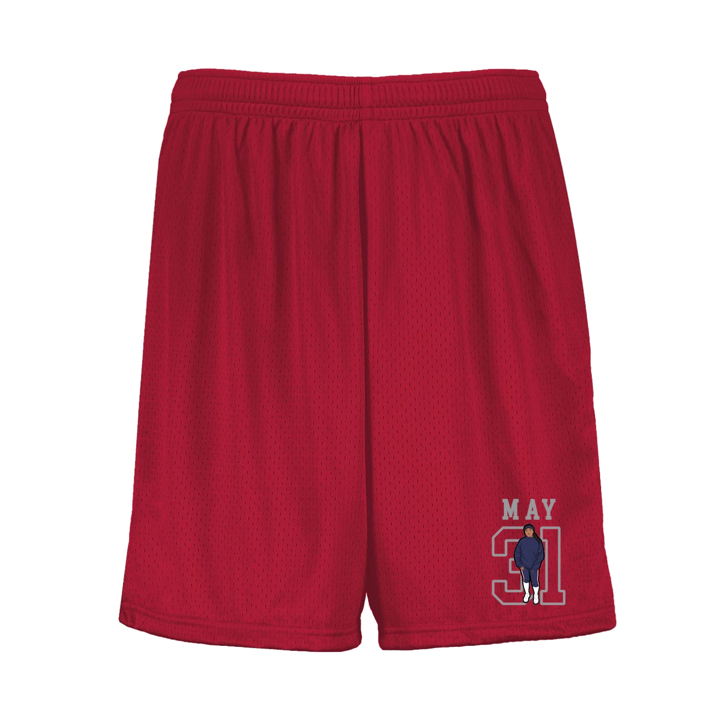 Shorts — Shirsey in Red