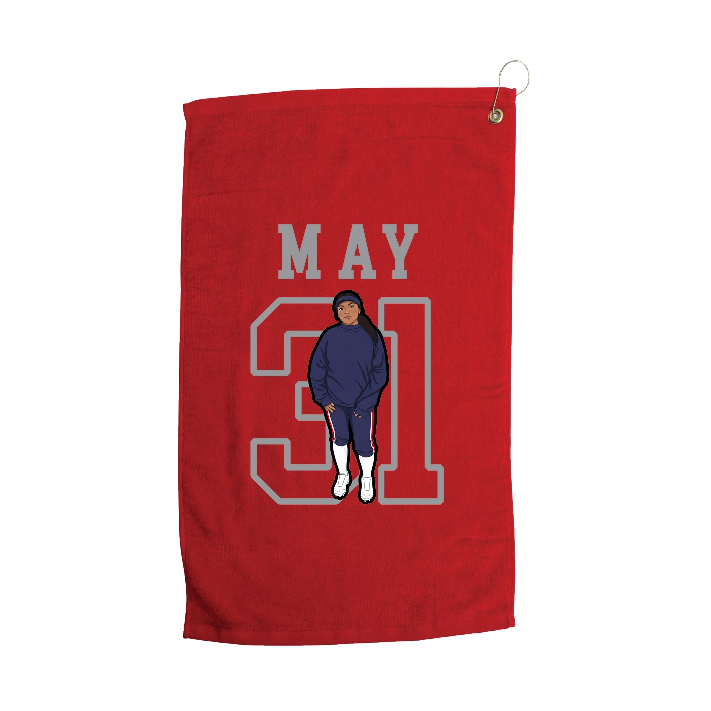 Golf Towel — Shirsey in Red