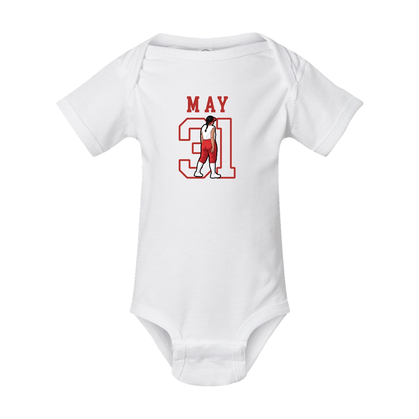 Baby Onesie — Shirsey in White