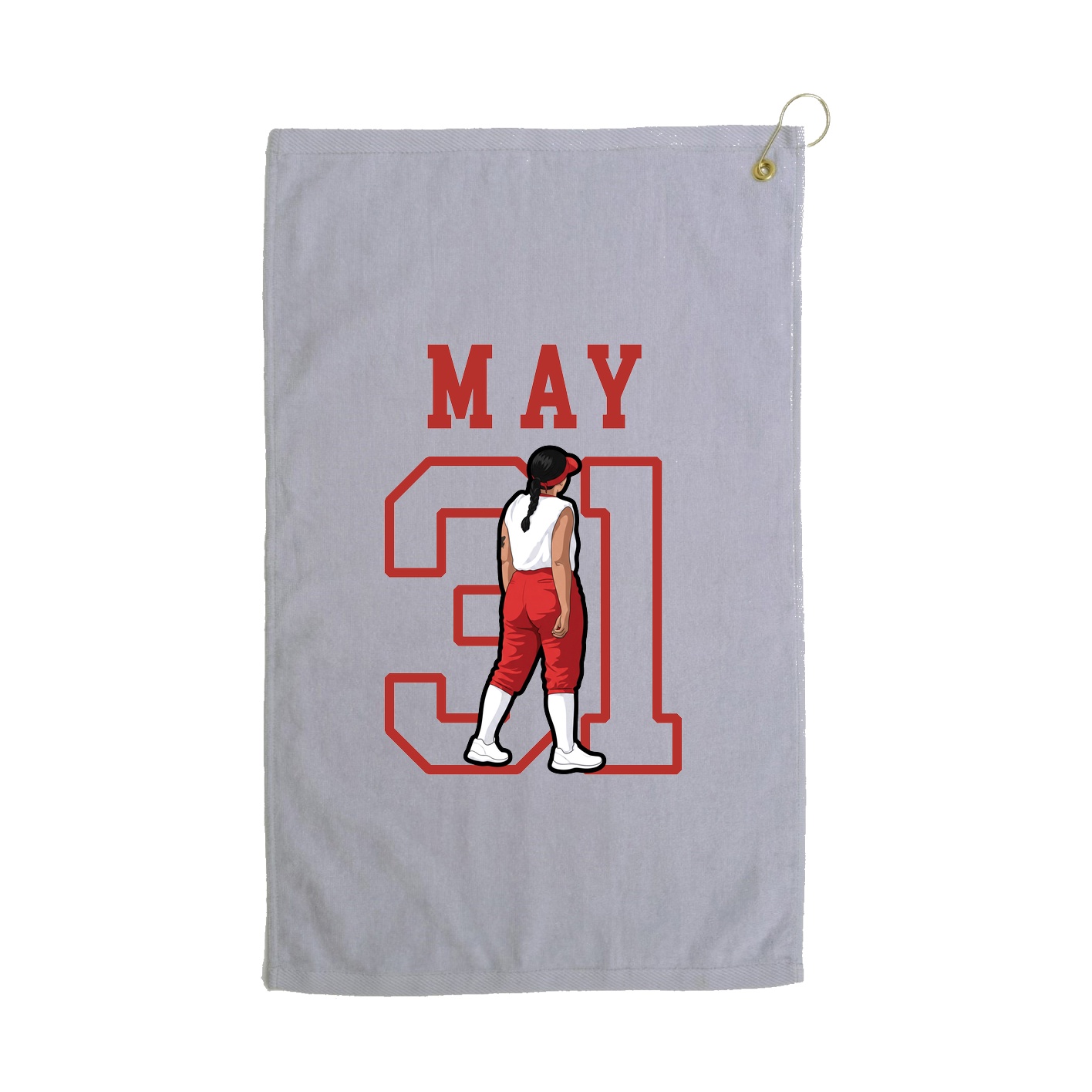 Golf Towel — Shirsey in Grey