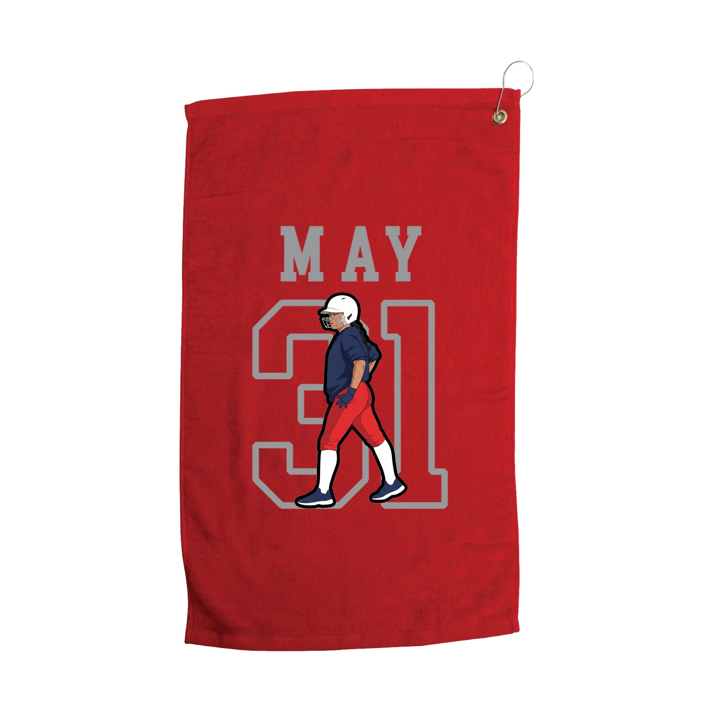 Golf Towel — Shirsey in Red