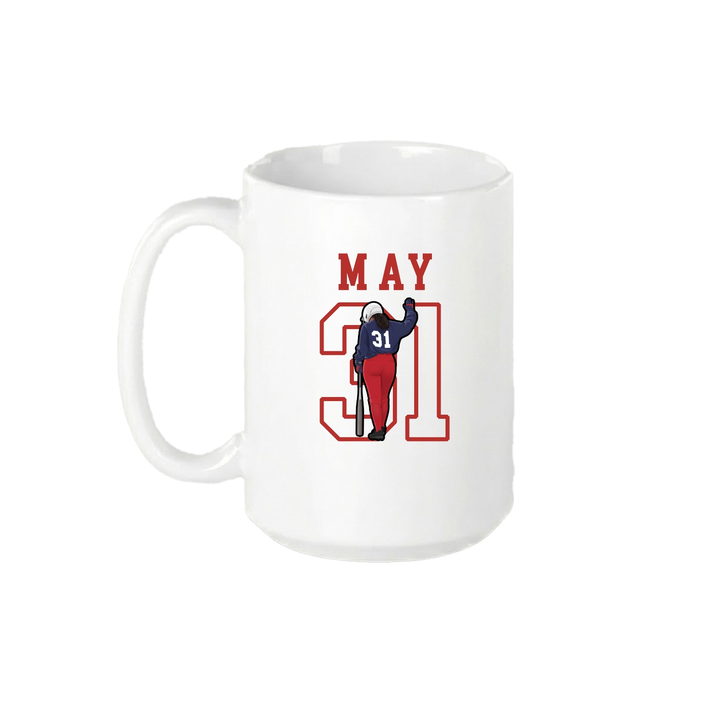 15oz Coffee Mug — Shirsey in White