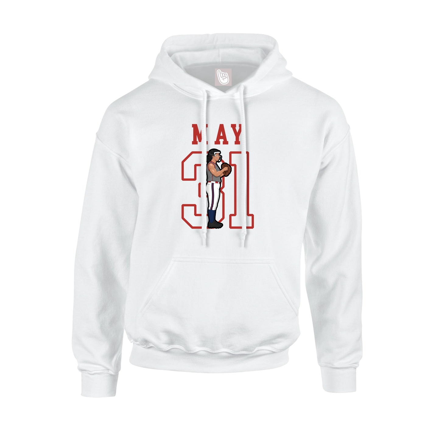 Youth Hoodie — Shirsey in White
