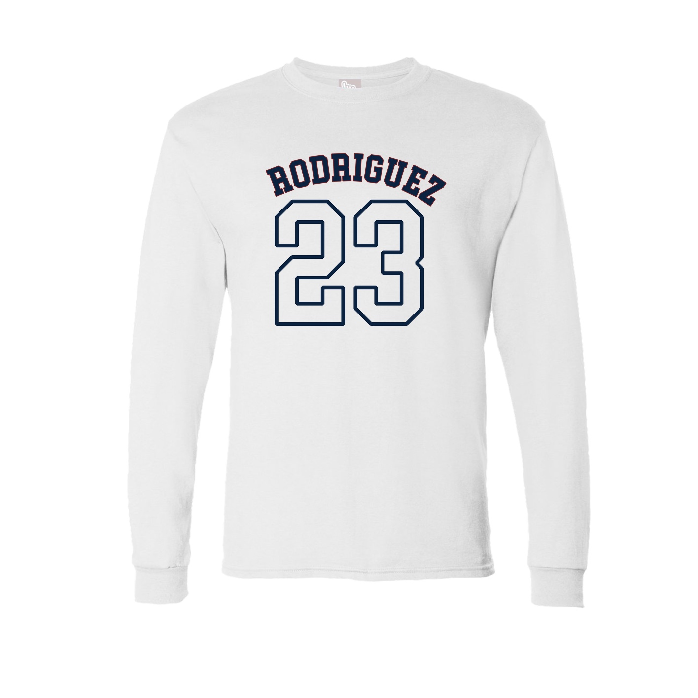 Long Sleeve Tee — Shirsey Arch in White