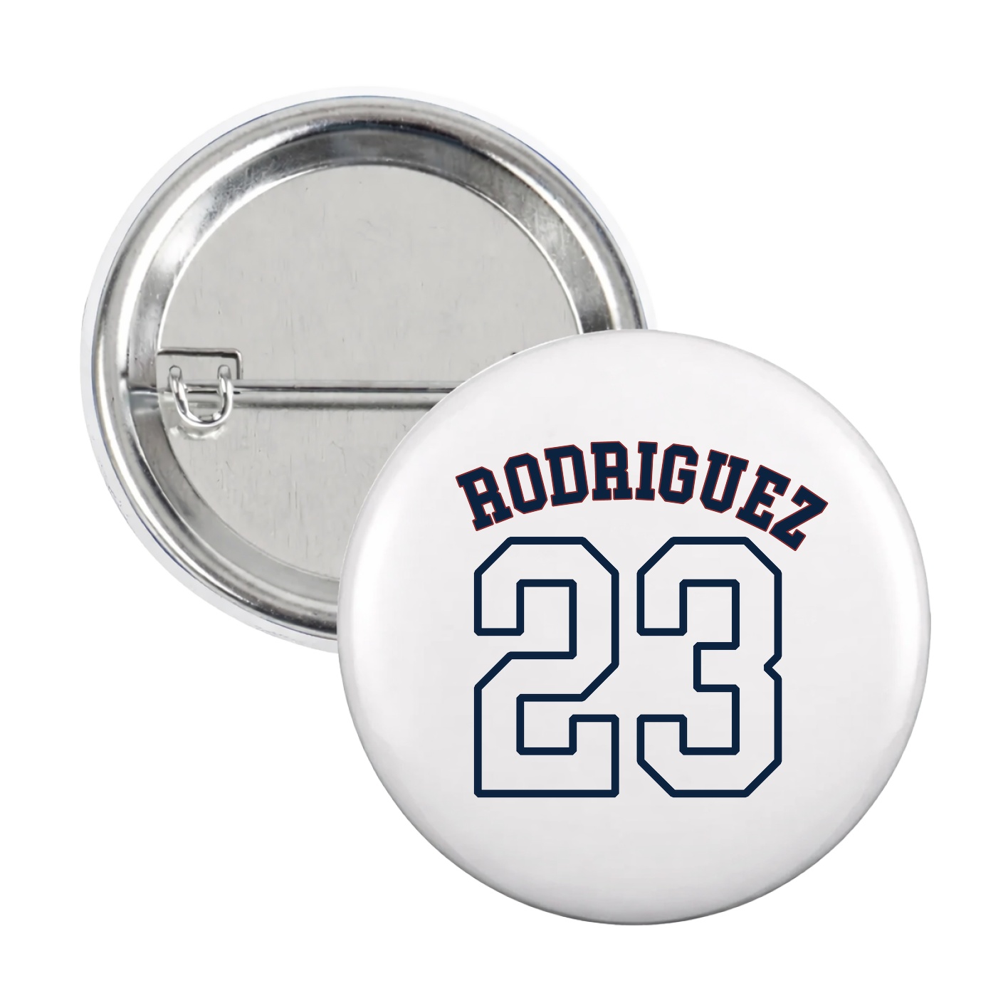 Game Day Button — Shirsey Arch in White