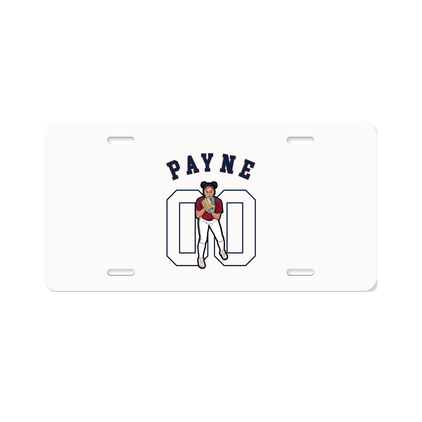 License Plate — Shirsey Arch in Classic
