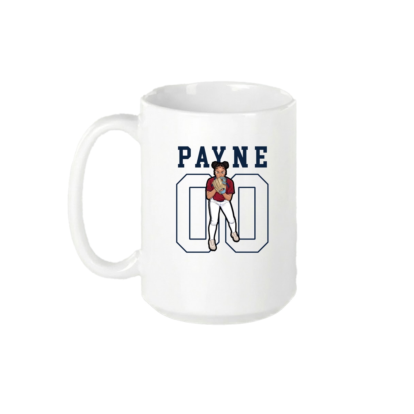 15oz Coffee Mug — Shirsey in White