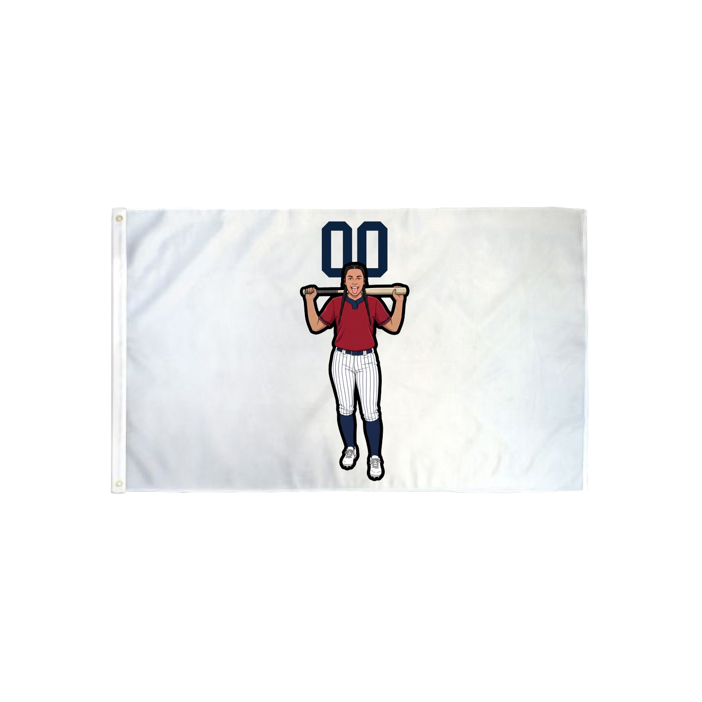 3x5 Flag — Number Top in Classic