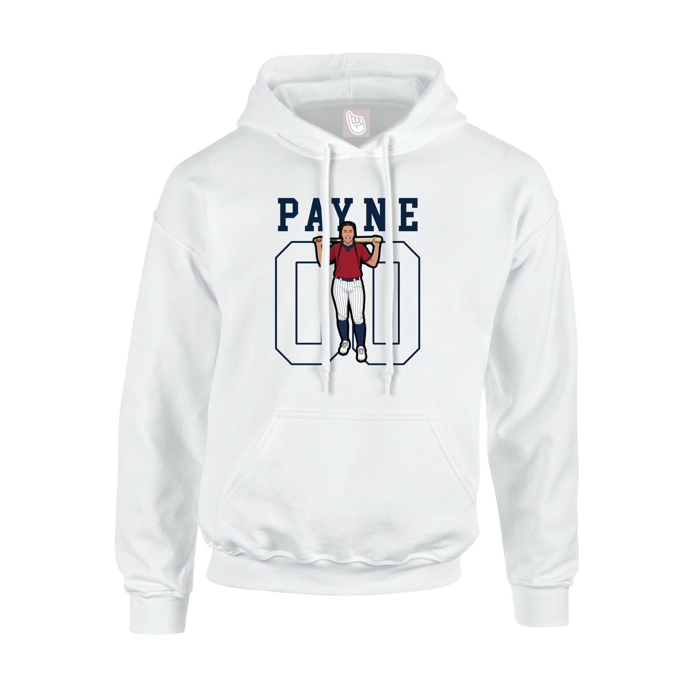 Youth Hoodie — Shirsey in White