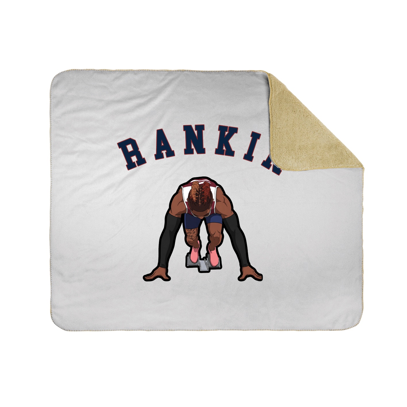 Throw Blanket — Shirsey Arch in White
