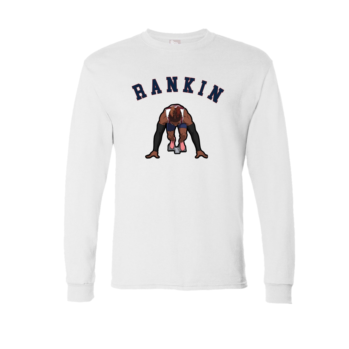 Long Sleeve Tee — Shirsey Arch in White