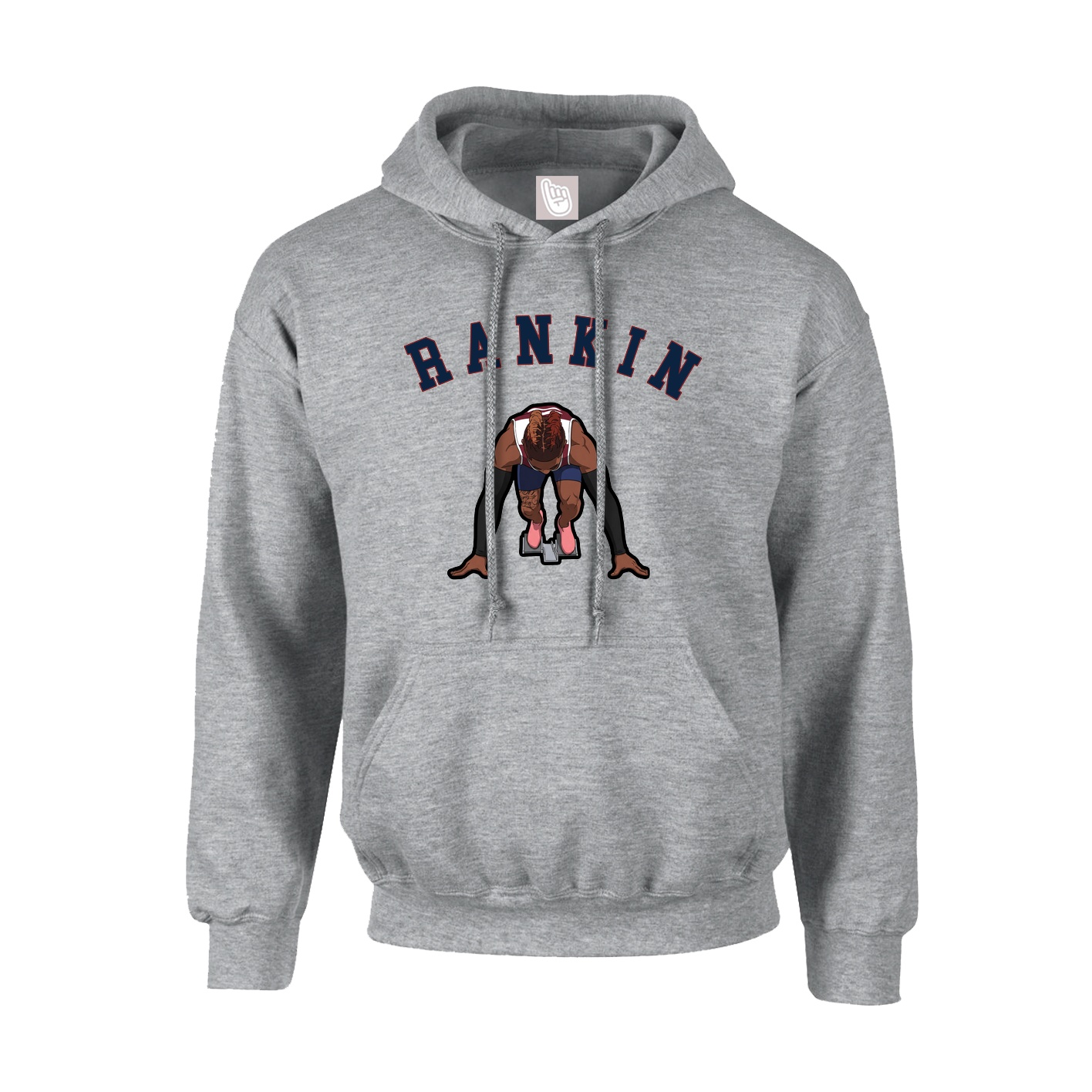 Youth Hoodie — Shirsey Arch in Grey