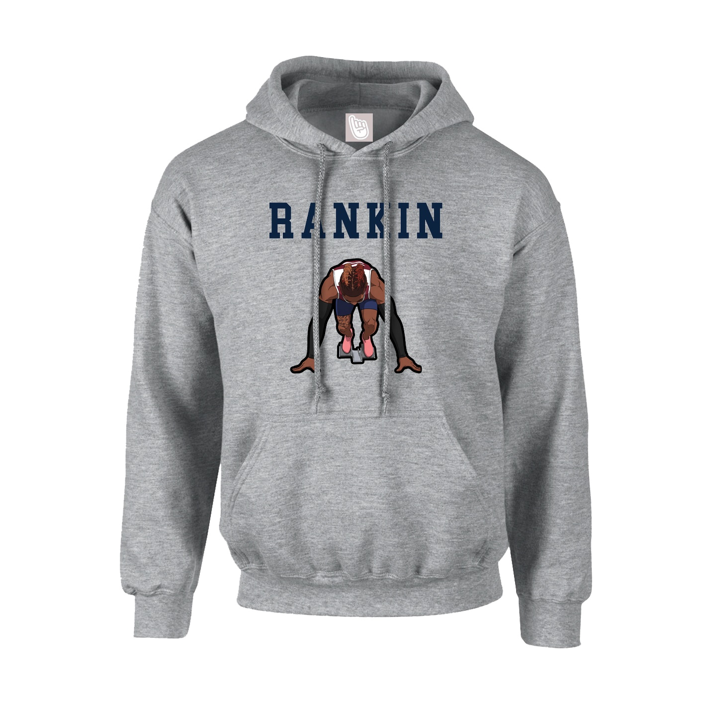 Hoodie — Shirsey in Grey