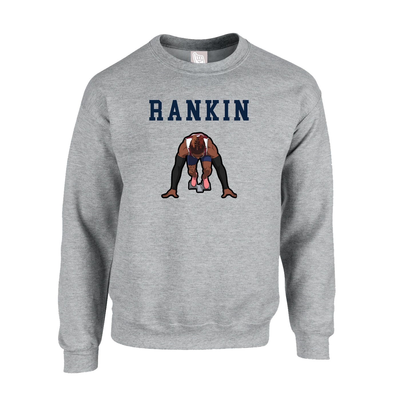 Fleece Crew — Shirsey in Grey