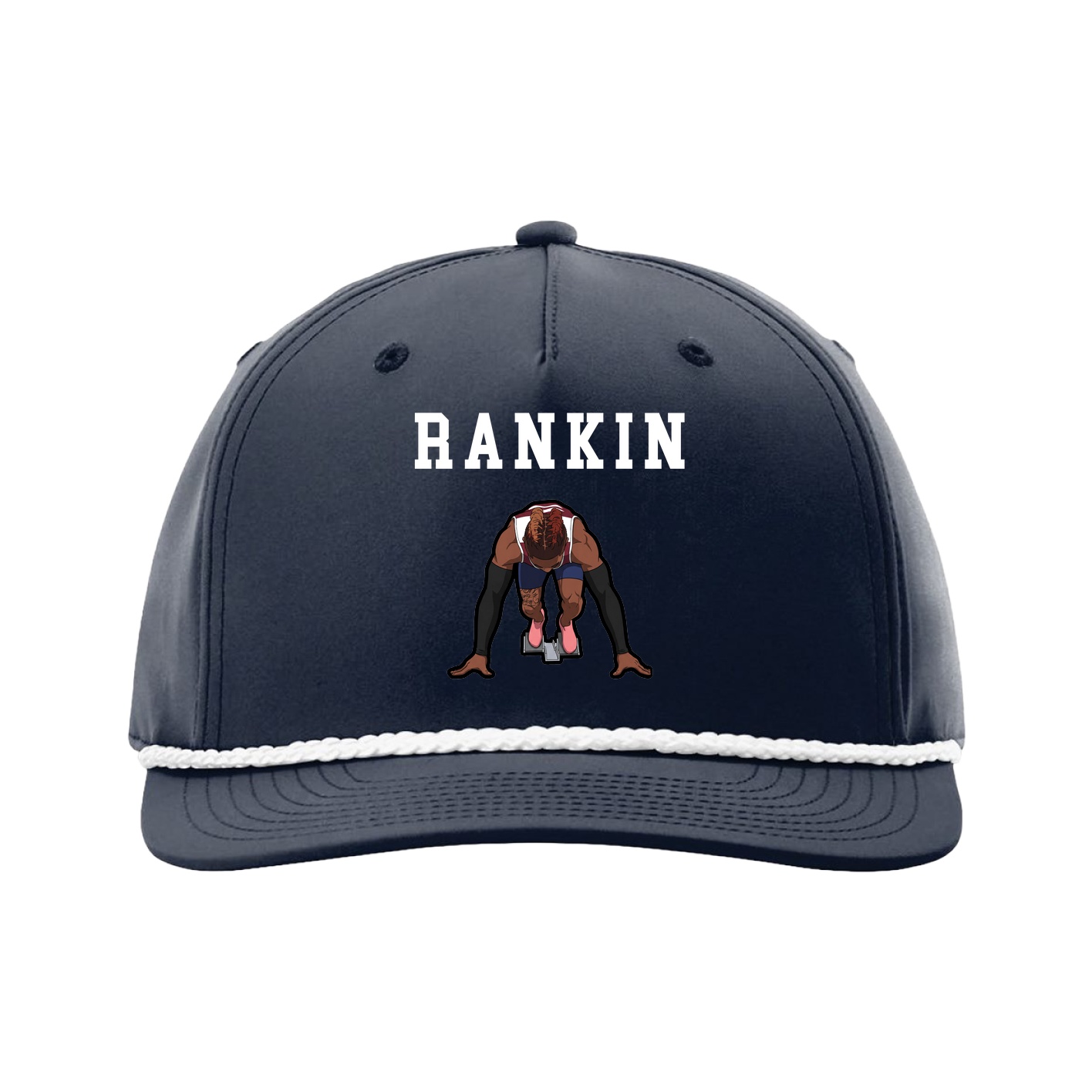 Five-Panel Classic Rope Cap — Shirsey in Navy