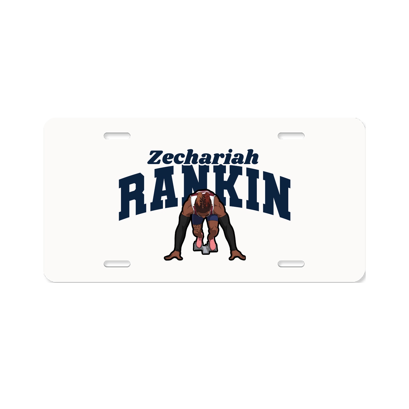 License Plate — Signature Arch in Classic