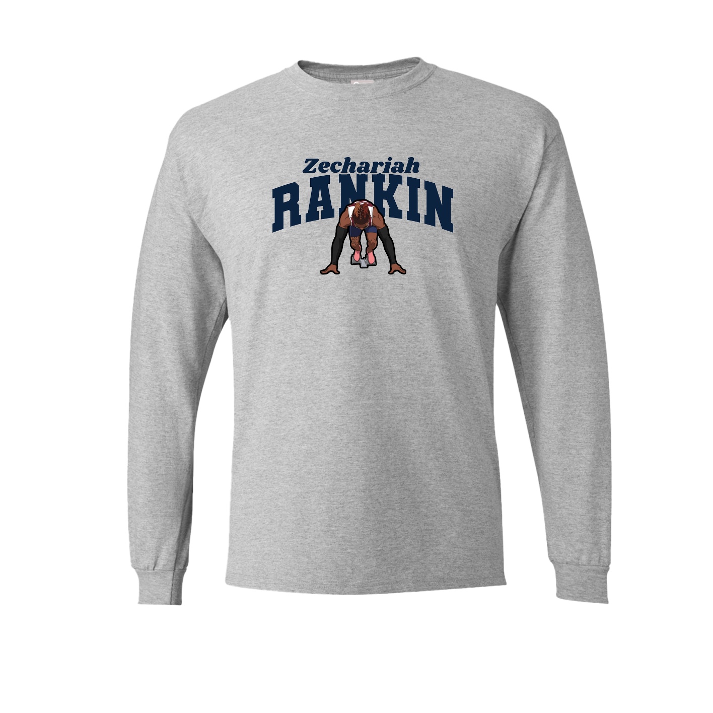 Long Sleeve Tee — Signature Arch in Grey
