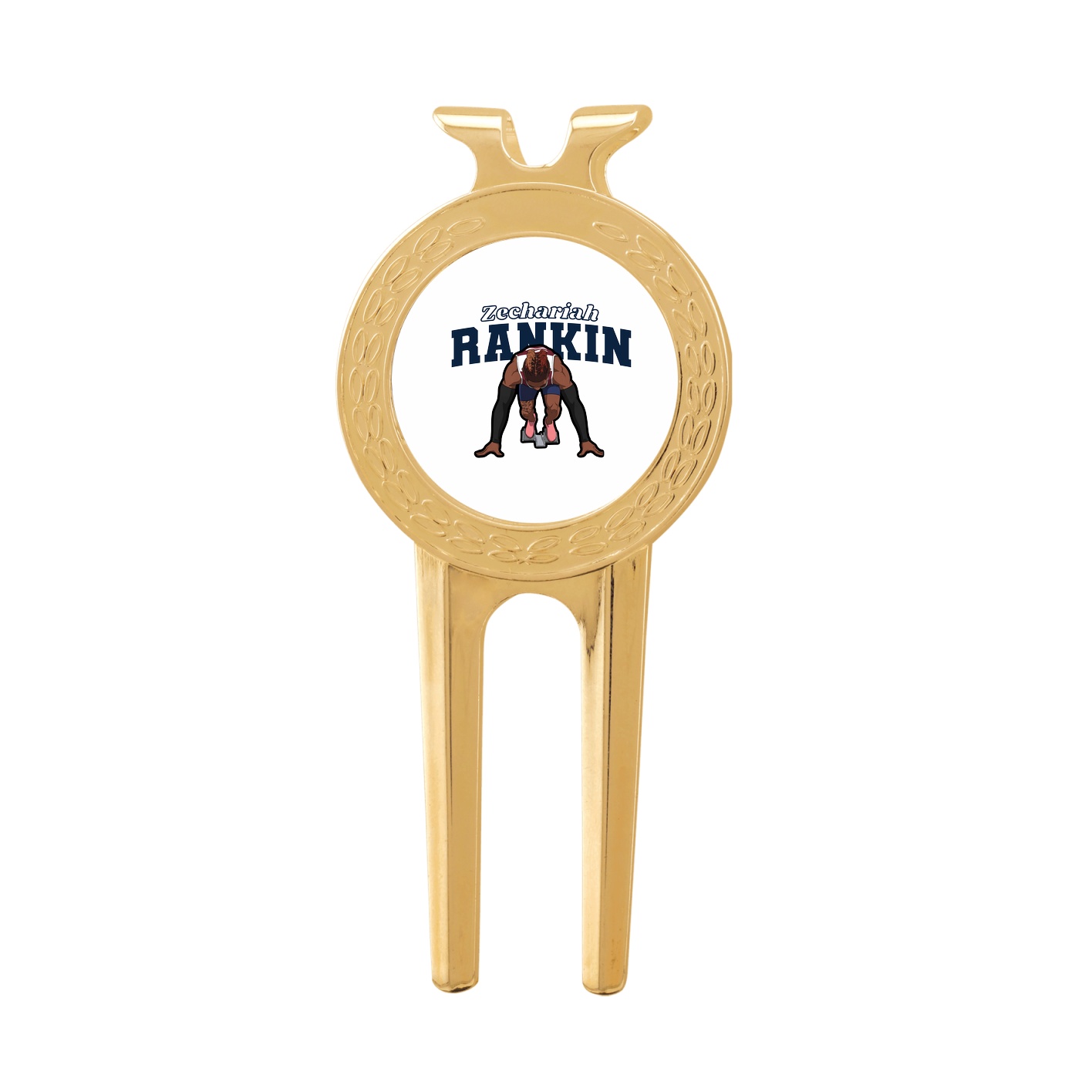 Divot Tool with Ball Marker — Name Arch in Classic