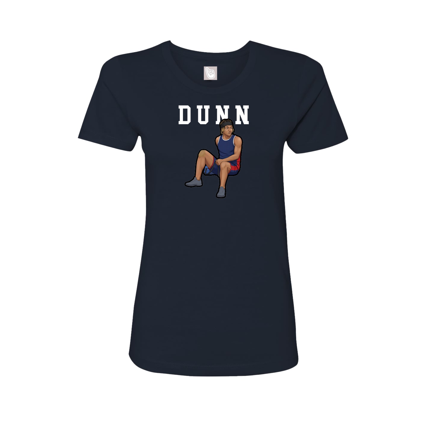 Fitted Women's Tee — Shirsey in Navy